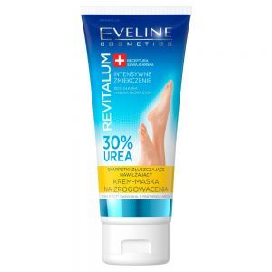 Eveline Revitalum 30% Urea - nawilżający krem-maska na zrogowacenia 100 ml