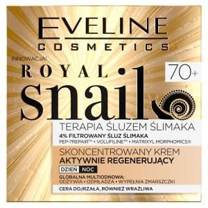 Eveline Royal Snail - skoncentrowany krem aktywnie regenerujący 70+ 50 ml