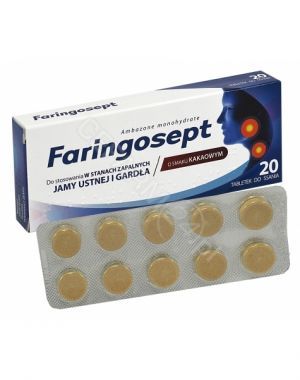 Faringosept 10 mg x 20 tabl do ssania