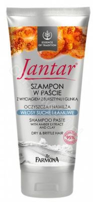 Farmona Jantar szampon w paście do włosów suchych i łamliwych 200 ml