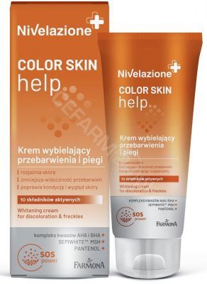 Farmona Nivelazione+ Color Skin help krem wybielający i przebarwienia i piegi 50 ml