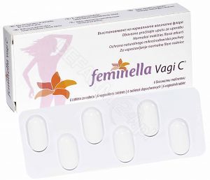 Feminella Vagi C 250 mg x 6 tabl dopochwowych