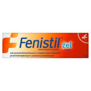 Fenistil Żel Lek przeciwhistaminowy antyalergiczny 1mg/ml 50 g