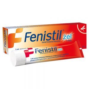 Fenistil Żel Lek przeciwhistaminowy antyalergiczny 1mg/ml 50 g