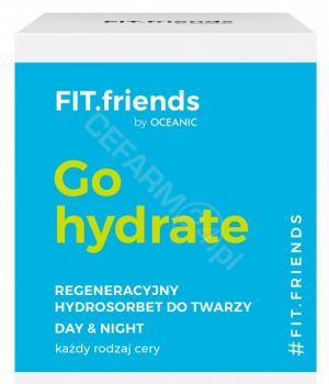 FIT.friends Go hydrate regeneracyjny hydrosorbet do twarzy 50 ml