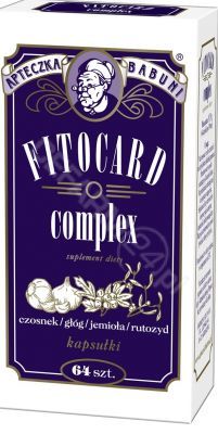 Fitocard complex x 64 tabl powlekanych