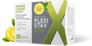 Flexistav xtra o smaku cytrynowym w trójpaku 3 x 30 sasz
