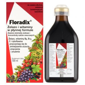 Floradix żelazo i witaminy płyn 500 ml