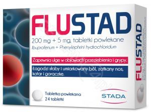 Flustad 200 mg + 5 mg x 24 tabl