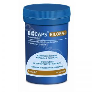ForMeds Bicaps Biloba+ x 60 kaps