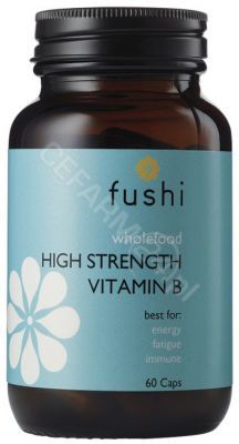 Fushi Whole Food High Strength Vitamin B x 60 kaps