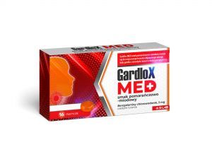 Gardlox Med smak pomarańczowo-miodowy x 16 pastylek
