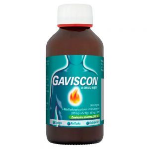 Gaviscon na zgagę i refluks smak miętowy zawiesina 300 ml