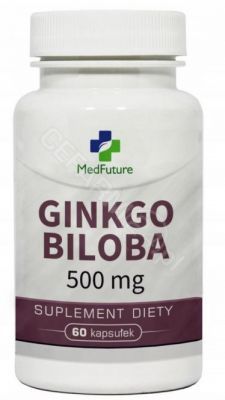 Ginkgo Biloba 500 mg x 60 kaps (Medfuture)