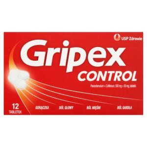 Gripex control x 12 tabl