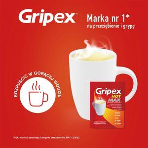 Gripex Hot Max x 12 sasz o smaku cytrynowym