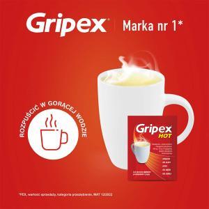 Gripex HOT x 8 sasz o smaku cytrynowym
