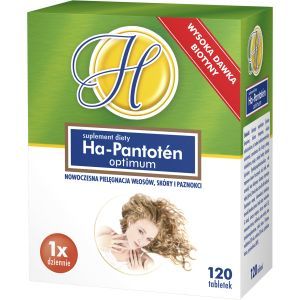 Ha-pantoten optimum zdrowe włosy i paznokcie x 120 tabl