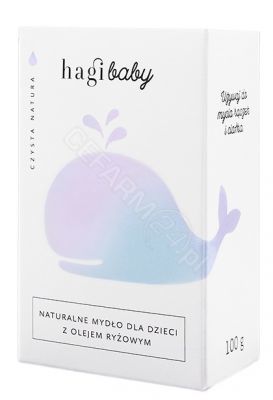 Hagi Baby naturalne mydło dla dzieci z olejem ryżowym 100 g