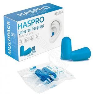 HASPRO Multi10 stopery do uszu x 20 szt (niebieskie)