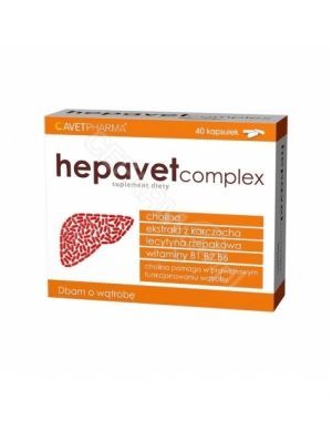 Hepavet complex x 40 kaps