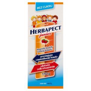 Herbapect junior bez cukru syrop 110 g