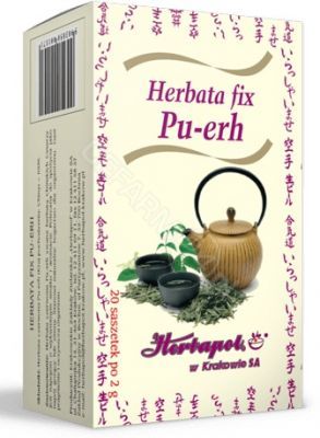 Herbata pu-erh fix 2 g x 20 sasz