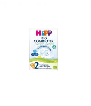 HiPP 2 BIO Combiotik ekologiczne mleko następne dla niemowląt po 6 miesiącu 27 g