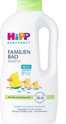 HiPP Babysanft Sensitive płyn do kąpieli dla całej rodziny 1000 ml (nowa formuła)