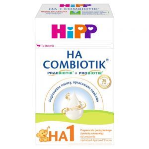 Hipp Ha 1 Combiotik preparat do początkowego żywienia dla niemowląt od urodzenia 600 g
