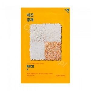 Holika Holika maseczka do twarzy na bawełnianej płachcie z ekstraktem z ryżu