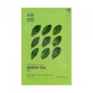 Holika Holika maseczka do twarzy na bawełnianej płachcie z ekstraktem z zielonej herbaty