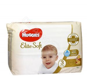 Huggies Elite Soft Jumbo 3 (5-9 kg) pieluchy x 40 szt