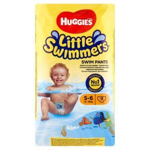 Huggies Little Swimmers 12 - 18 kg (rozmiar 5-6) pieluchy do pływania x 11 szt