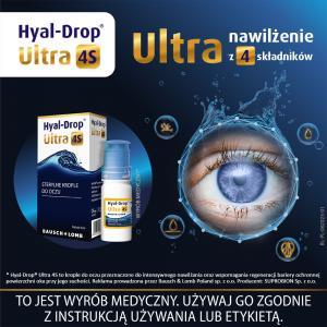 Hyal-Drop Ultra 4S krople do oczu 10 ml