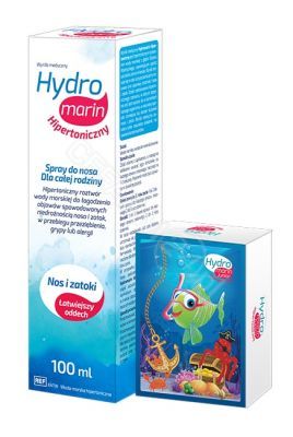 Hydromarin hipertoniczny spray do nosa 100 ml + puzzle GRATIS!!!