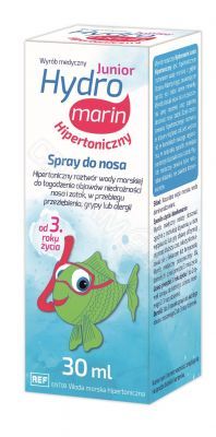 Hydromarin Junior hipertoniczny spray do nosa 30 ml