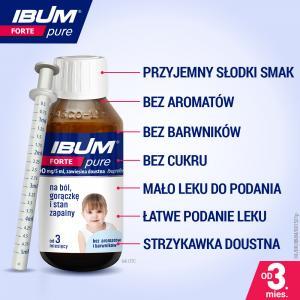 Ibum Forte Pure 200 mg/5 ml zawiesina 100 g