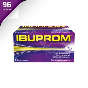 Ibuprom 200 mg x 96 tabl powlekanych