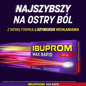 Ibuprom MAX RAPID 400 mg x 12 tabl