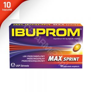 Ibuprom max sprint 400 mg x 10 kaps