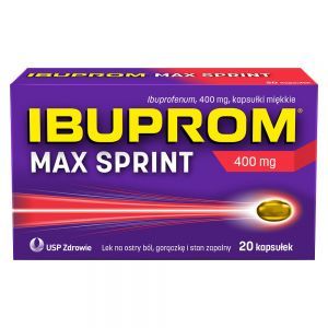 Ibuprom max sprint 400 mg x 20 kaps