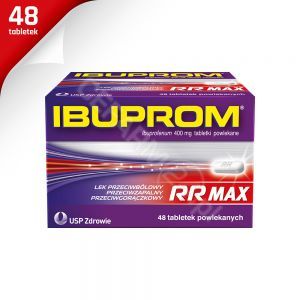 Ibuprom RR MAX 400 mg x 48 tabl powlekanych