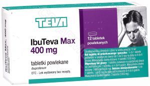 IbuTeva Max 400 mg x 12 tabl powlekanych