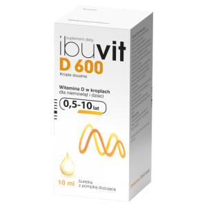 Ibuvit D 600 krople 10 ml