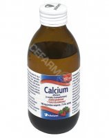 Calcium syrop truskawkowy 150 ml (aflofarm)