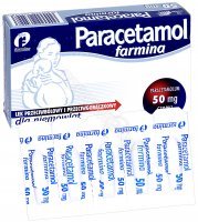 Paracetamol 50 mg x 10 czopków
