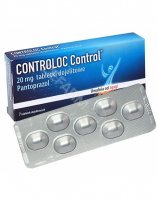 Controloc control 20 mg x 7 tabl dojelitowych