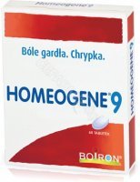 Boiron Homeogene 9 x 60 tabl (zapalenie gardła)