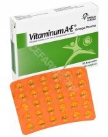 Vitaminum A+E 2500 j.m.+50 mg x 30 kaps (Omega Pharma)